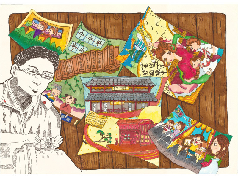 嘉兴市南湖区南湖创业k8凯发602班 张怡婷《镜头下的故事》.jpg